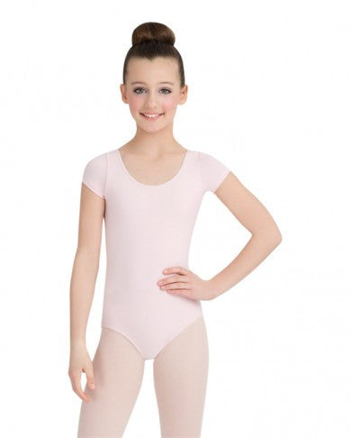 CC400C Short Sleeved Cotton Leotard CC400C Short Sleeved Cotton Leotard
