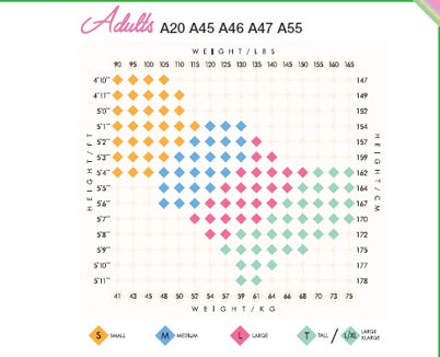 A31 Body Wrappers Ladies Transition Tights
