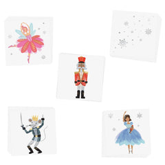 Nutcracker Holiday Temporary Tattoo