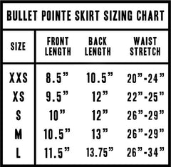Bullet Pointe Skirt MORE COLOURS!