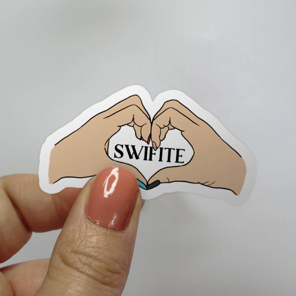 Swiftie Hand Heart Taylor Swift Sticker