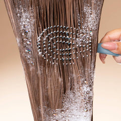 Mini Haze Blue Detangling Flexi Brush