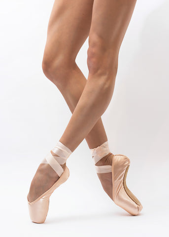 S0284M Performa (PNK) Canvas Ballet Slipper