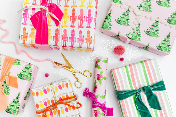 Colorful Nutcrackers Gift Wrap