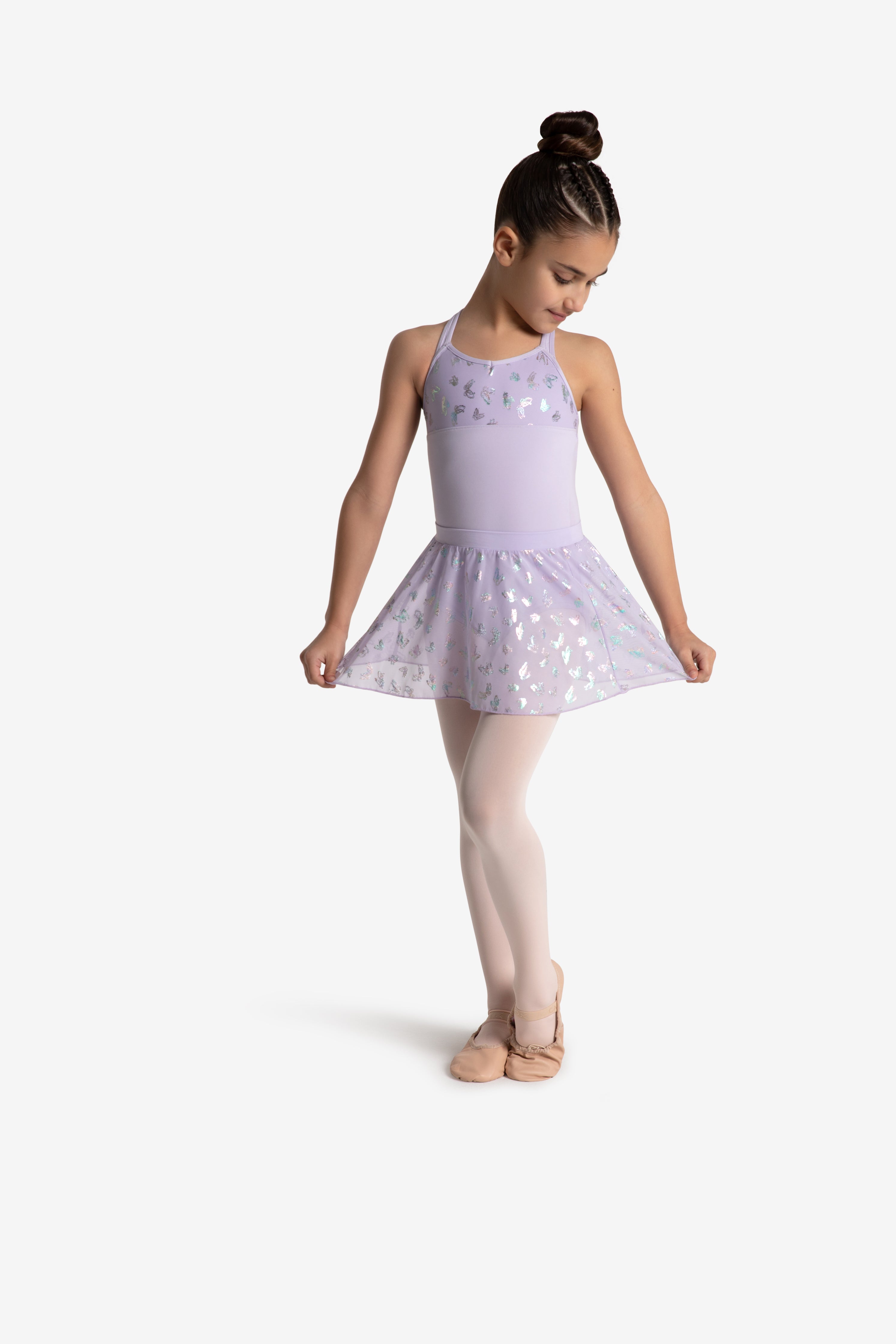 Shimmer Tights Light Flesh Stirrup - Balletstuff : Children's Dance Wear