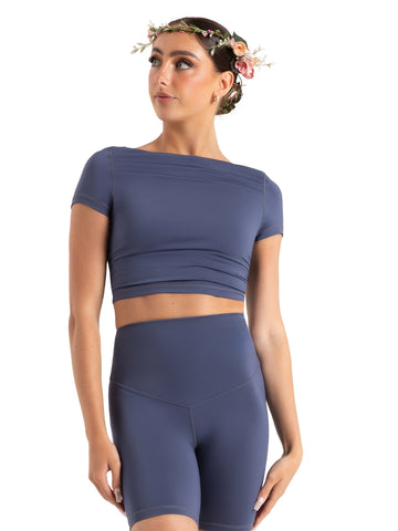 Kitri Navy Leotard