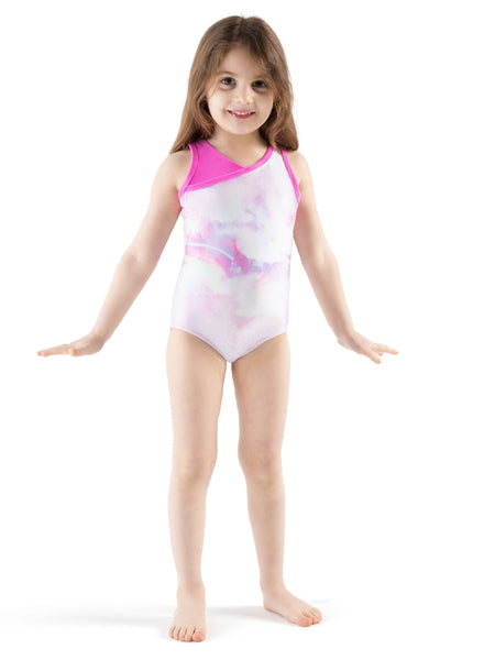 12201C Pixel Pop Rainbow Pop Leotard