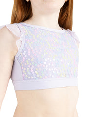 12224C Flower Fairy Petal Top