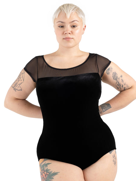 12234W Velvet Forest Juniper Leotard