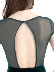 12234W Velvet Forest Juniper Leotard