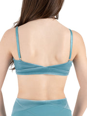 12235W Velvet Forest Viridian Bra Top