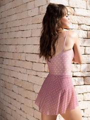 KIds Flare Skirt Sweetheart Mesh