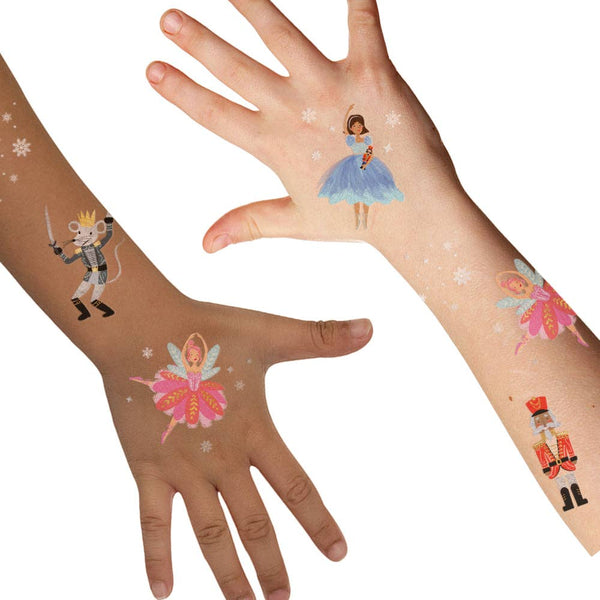 Nutcracker Holiday Temporary Tattoo