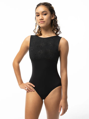 1134ME Lily Leotard with Mesh