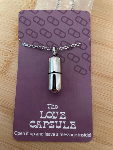 Love Capsule Necklace