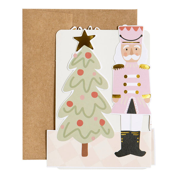 The Nutcracker Accordion Holiday Greeting Card