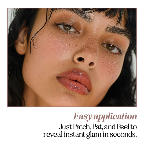 Fazit Rose Gold Stardust Speckles Makeup Patches