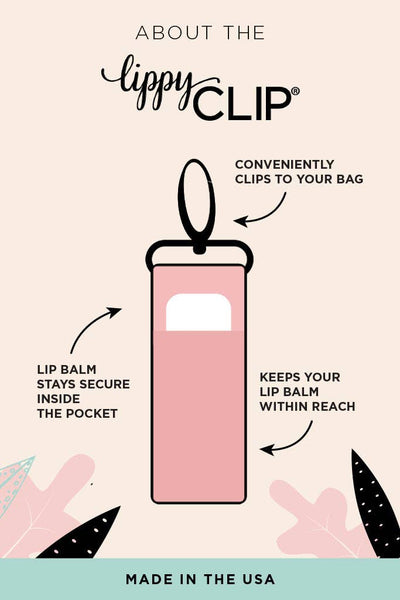 Pink Nutcrackers LippyClip® Lip Balm Holder