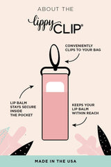 Pink Nutcrackers LippyClip® Lip Balm Holder