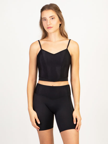 4013A Balletcore Cami Cropped Top