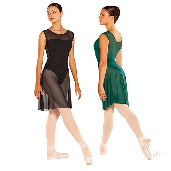 41221 Long Mesh Pull On Skirt