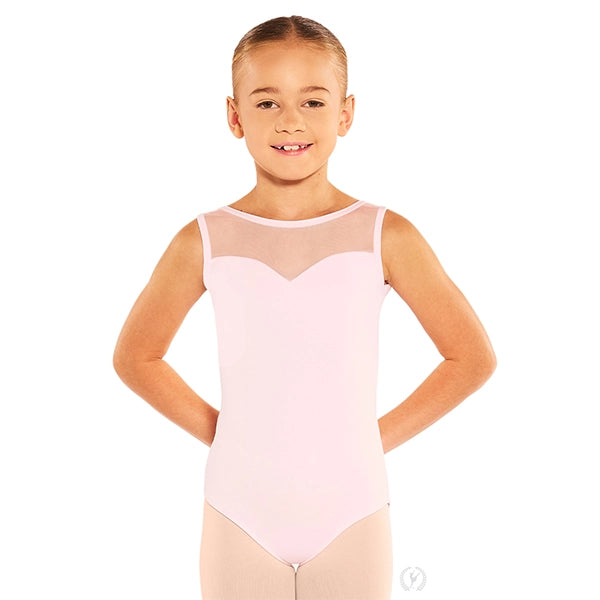 41229C Silhouette Mesh Girls Leotard