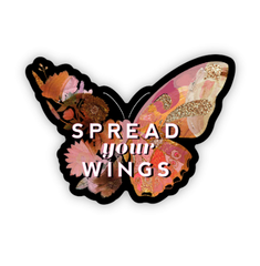 Spread Your Wings, Butterfly Sticker