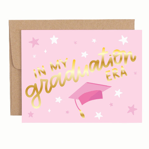 In My Graduation Era Greeting Card