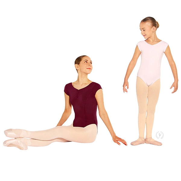 4463 Princess Seam Cap Sleeve Leotard