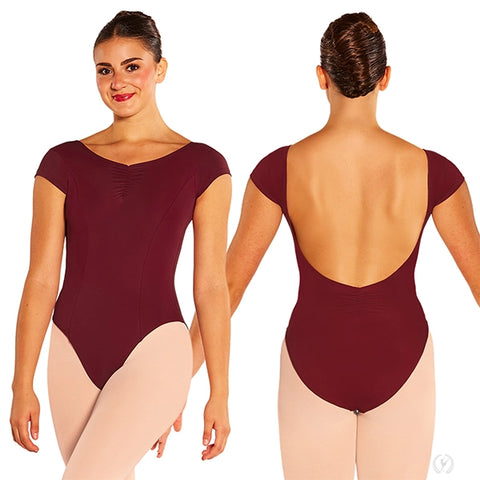 4463 Princess Seam Cap Sleeve Leotard