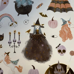 97469 Raven Witch Temporary Tattoos