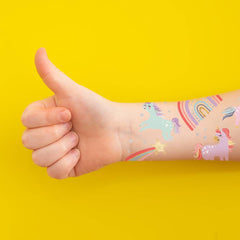 Enchanting Unicorns Temporary Tatto