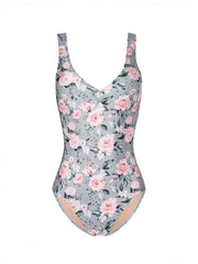Diana Leotard Gray Rose