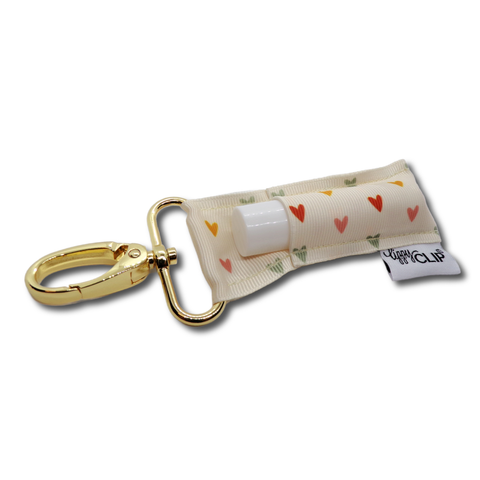 Muted Hearts LippyClip® Lip Balm Holder