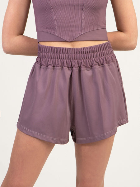 7013A Balletcore High Waist Lounge Short