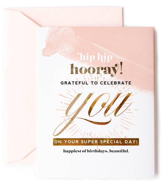 Hooray Super Special Birthday Greeting Card