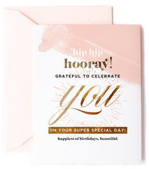 Hooray Super Special Birthday Greeting Card