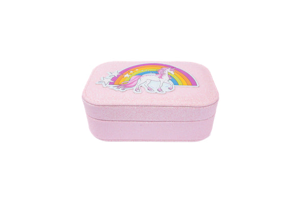 83600 Pretty Precious Unicorn Jewelry Box Pink