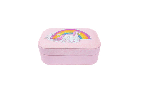 83600 Pretty Precious Unicorn Jewelry Box Pink