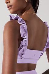 Romance Ruffle Bra - Digital Lavender