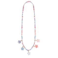 90413 Boutique Shimmer Flower Necklace