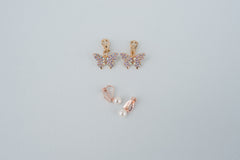 90603 Boutique Butterfly Clip On Earrings