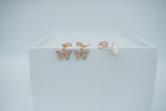 90603 Boutique Butterfly Clip On Earrings
