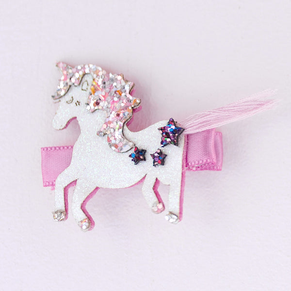 90801 Boutique Tassy Tail Unicorn Hair Clip