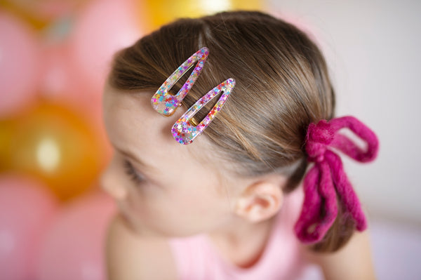 90818 Boutique Gel Sparkle Hair Clip