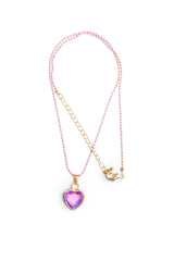 92206 Boutique Chic Lilac Love Necklace