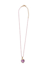 92206 Boutique Chic Lilac Love Necklace