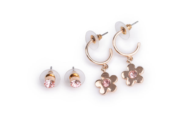 92402 Boutique Chic Be Jewelled Blooms Earrings