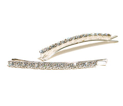 AY0001-1 2.5″ Crystal Slide Barrette