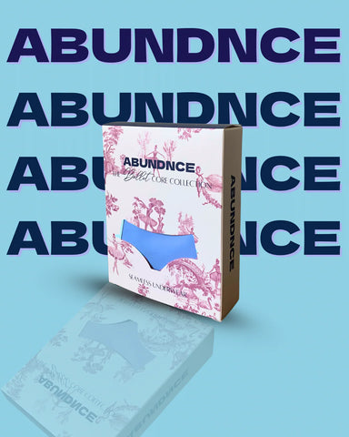 ABUNDNCE Seamless Brief Girls Underwear Light Blue